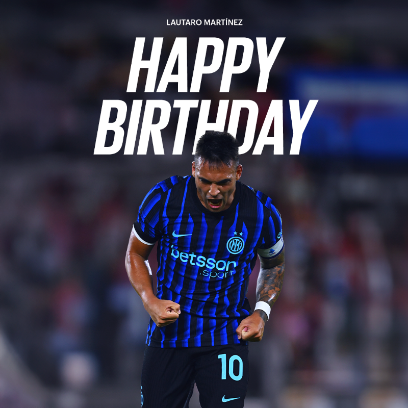 Inter's tweet photo. Buon compleanno, Capitano 🐂🎂🖤💙

#ForzaInter