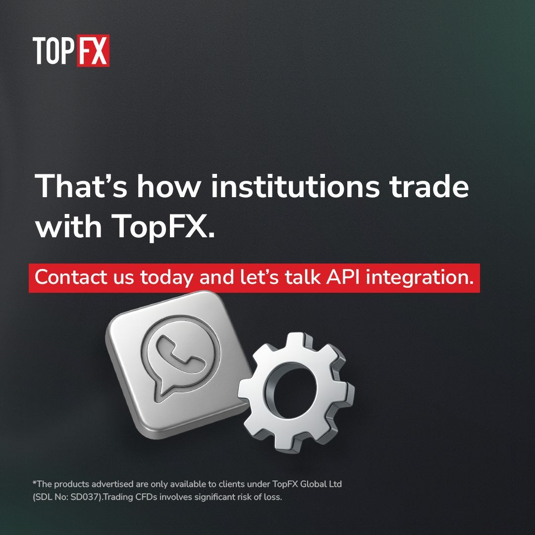 topfx_global's tweet image. When every millisecond counts, APIs aren’t optional - they&apos;re essential.

At #TopFX, our FIX &amp;amp; REST API solutions deliver ultra-fast execution and direct connectivity trusted by brokers, hedge funds, and institutions worldwide.

Click the link in Bio to learn more 

#FIXAPI