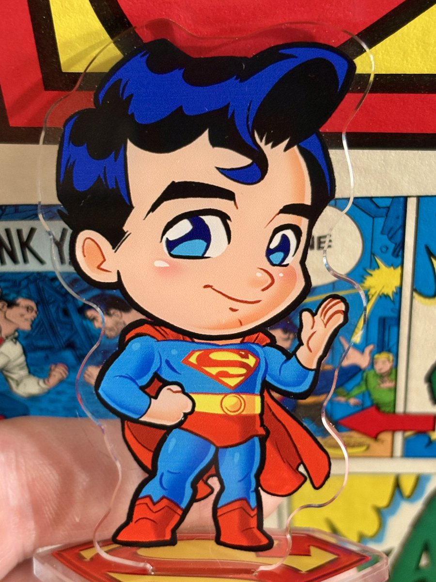 New acrylic figure we’ll be premiering at the Harrisburg Comic &amp; Pop Con this weekend. Behold his super cuteness!