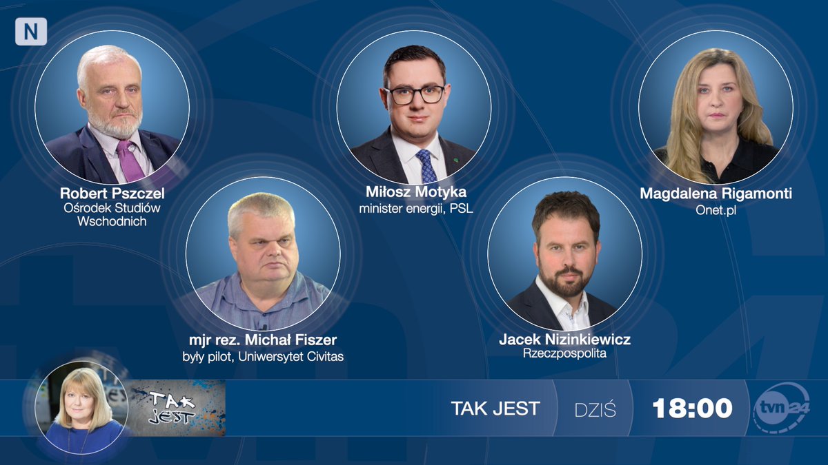 Zapraszamy na dzisiejszy program