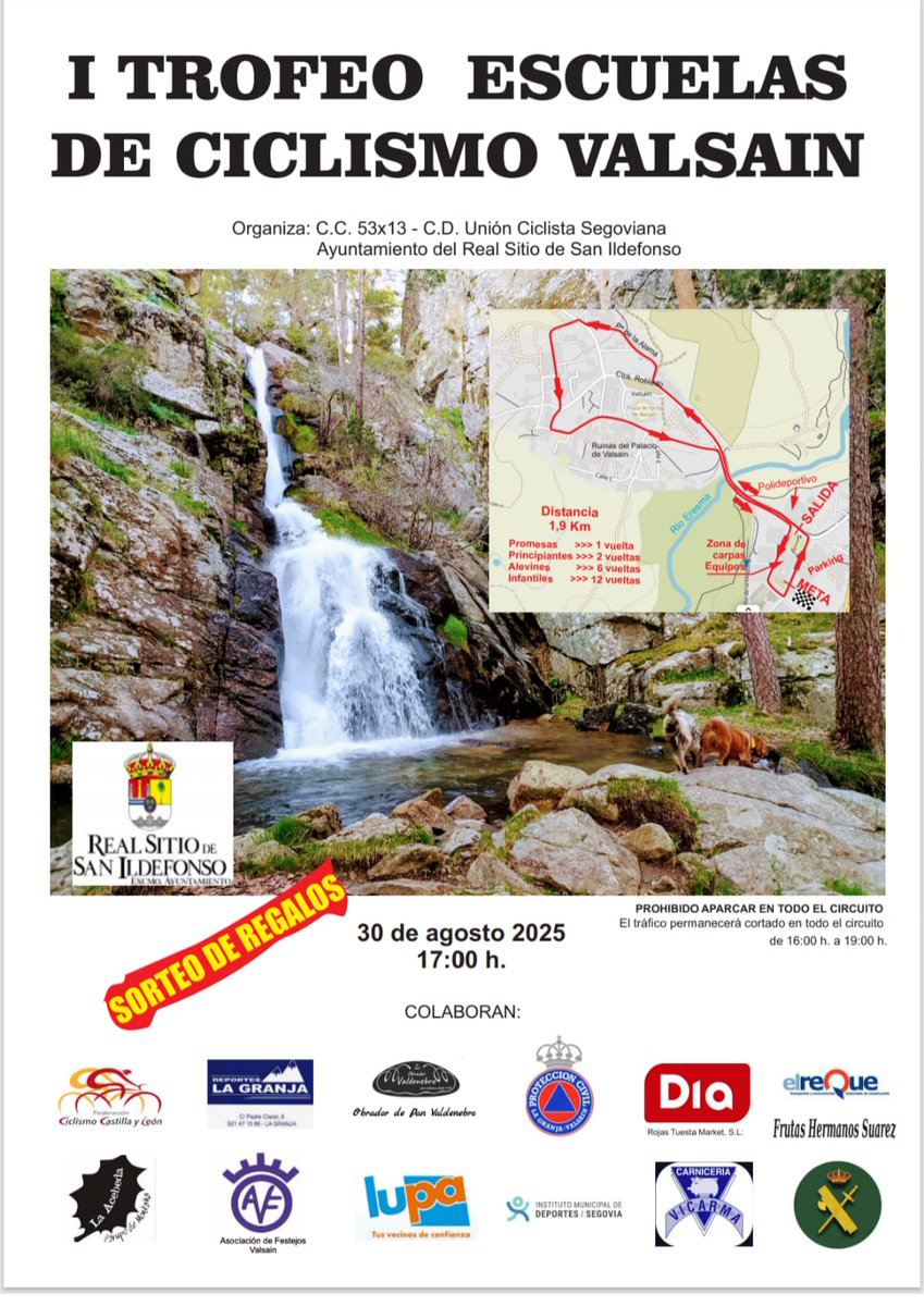 I TROFEO ESCUELAS DE CICLISMO VALSAIN