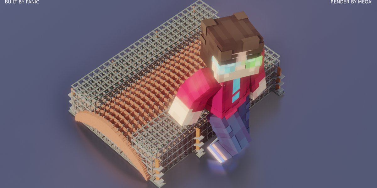 MegaMinerDL's tweet photo. Convention Center Render for Panic (@OzanTatan12) !
.
#Minecraftrender #Minecraftcity #Minecraftart #Minecraft https://t.co/TkGJFFlhPU