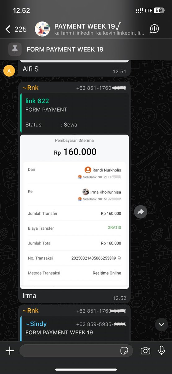 vwaseline's tweet photo. yg punya linkedin ga dipake bisa sewain aja, fee 160-240k/minggu🏃🏻‍♂️
boleh akun kosongan ya, syarat akunnya diatas setahun.
#zonauang https://t.co/xSIH0oJT7a