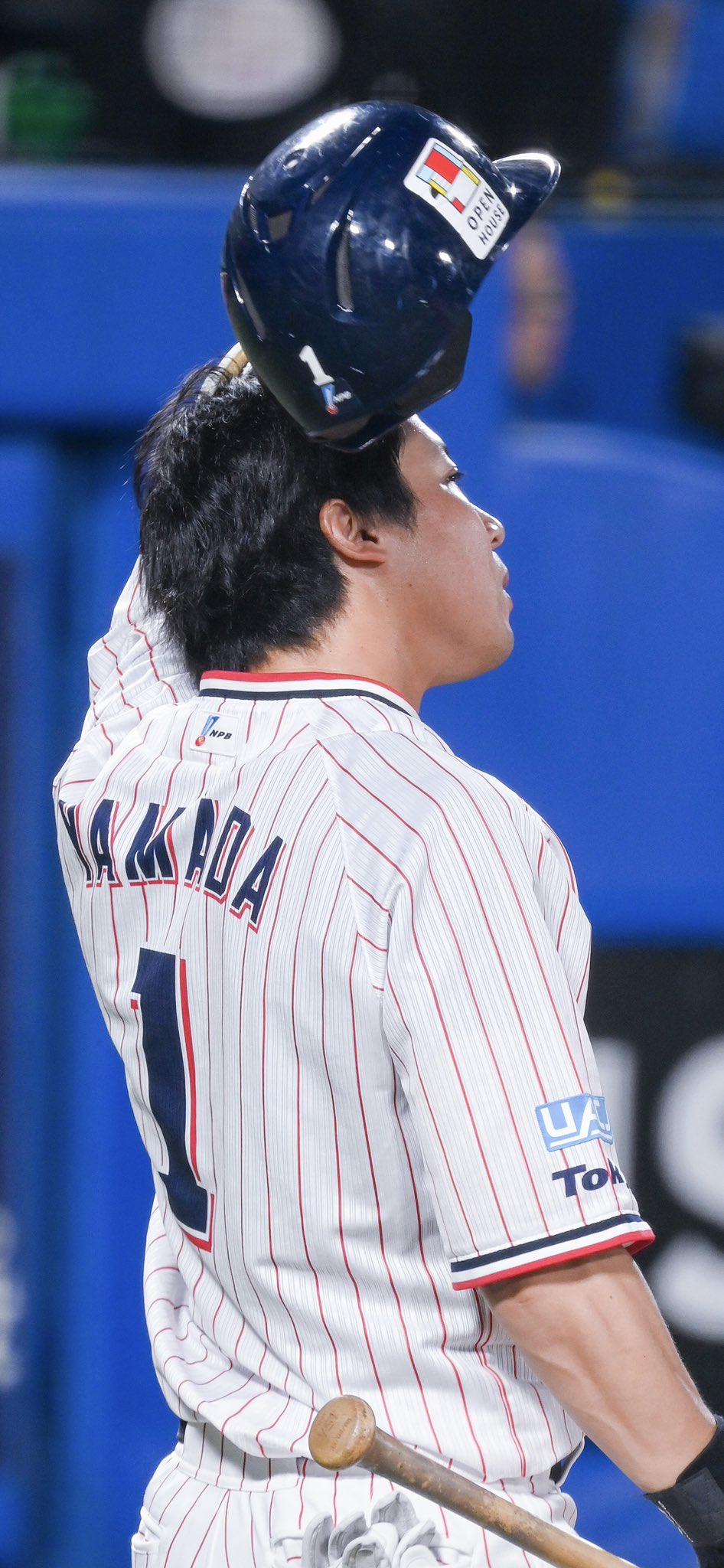山田哲人 山田哲人、背番号1。 キャプテンのプレッシャーを力に変えて