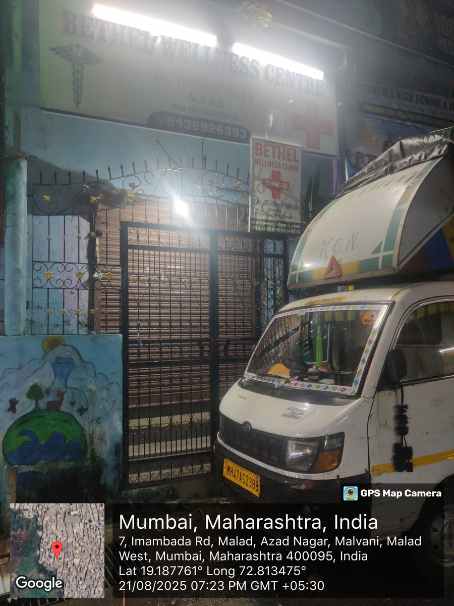 Parked in front of clinic unable to open clinic. No action happening. We are tored of all this. Azminagar, gate no 7, Malwani, st.Mathew's High' school <a href="/MTPHereToHelp/">Mumbai Traffic Police</a>