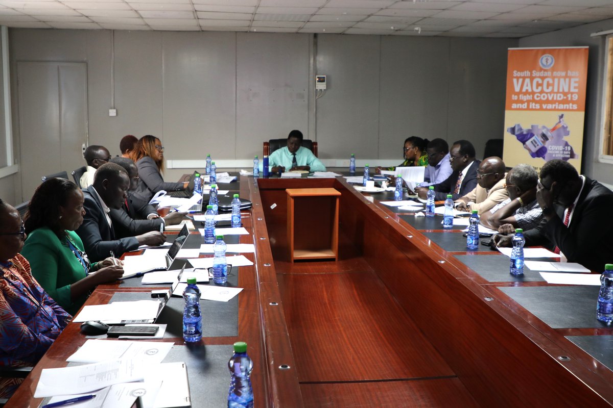 WHOSouthSudan's tweet photo. Today @MOHSouthSudan with support from @WHOSouthSudan inaugurated a multi-stakeholders and multi-disciplinary technical working group to coordinate the review and updating the basic package of health and nutrition services through a comprehensive consultative process. https://t.co/QLyKx87Y3j