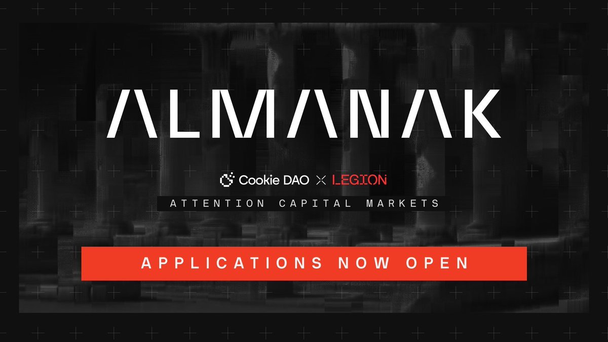 Sapien TGE was pure cook. If you slept on that, don’t make the same mistake with <a href="/Almanak__/">Almanak</a>

DeFi? Proven. AI? Hottest thing out rn. Almanak is literally both.

So what’s Almanak? Think of a swarm of smart AI agents that do the heavy lifting:
✳️they find plays 
✳️stress test ‘em