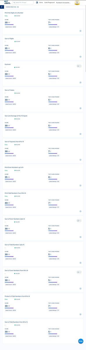 RushikeshR710's tweet photo. Completed Coding Practice - 9A today! 🚀 One more step forward in sharpening my problem-solving and programming skills.✅️

#Nxtwave #CCBP #CCBP4.0 
#ccbian #journey #Acadmy #python #CodingJourney #Skill #technology #Development #India #Skilldevelopment #Growth #popular https://t.co/bjDIpZOyVN