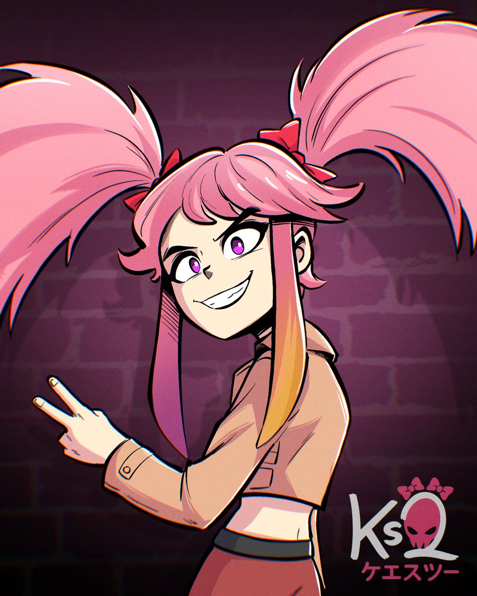 🎀 Just felt like drawing Saiko with the KS-2 logo 💀✨
#Saiko #KS2 #SMG4 #GlitchProductions #fanart #digitalart