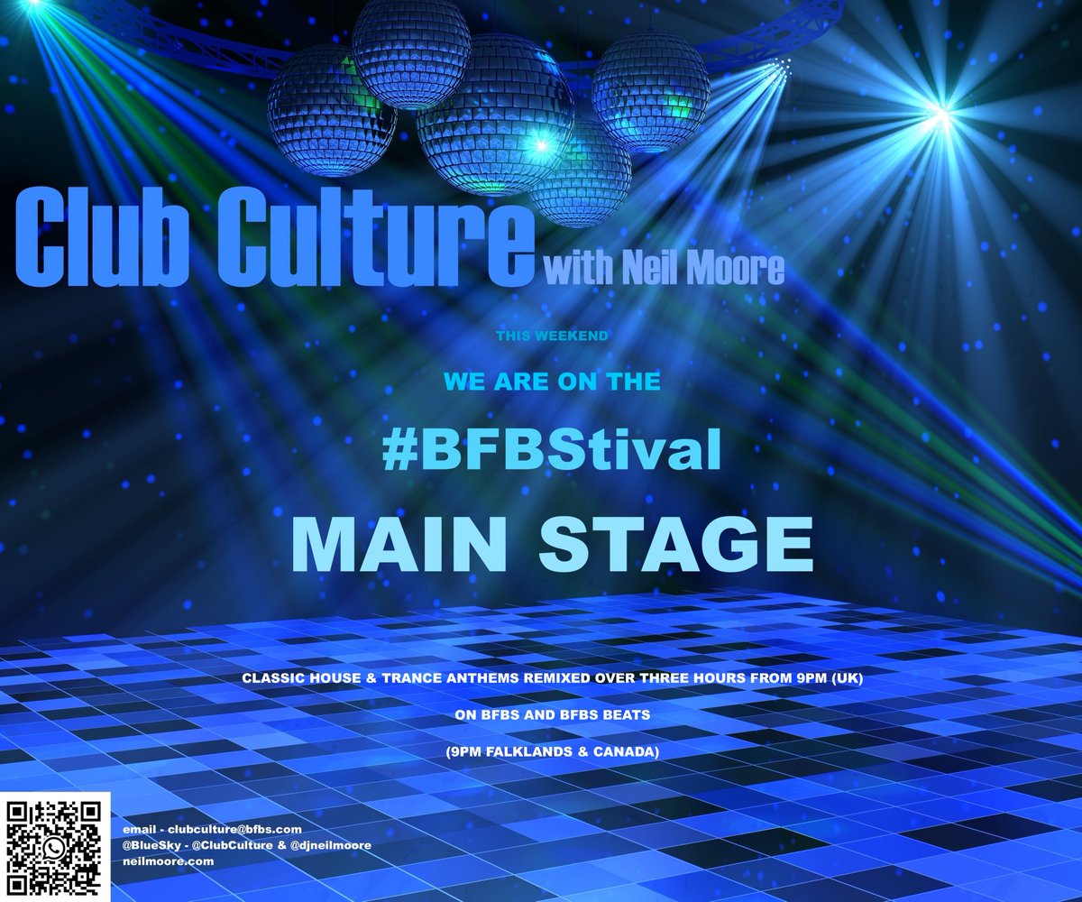 djneilmoore's tweet image. THIS SATURDAY NIGHT

@djneilmoore is on the #BFBStival Main Stage for three hours of #ClassicHouse &amp;amp; #ClassicTrance #FestivalAnthems #Remixed

9PM (UK) On #BFBS &amp;amp; #BFBSBeats (9pm Falklands / 9pm MDT Canada)

#housemusic #Trancefamily #Trancefamilyglobal