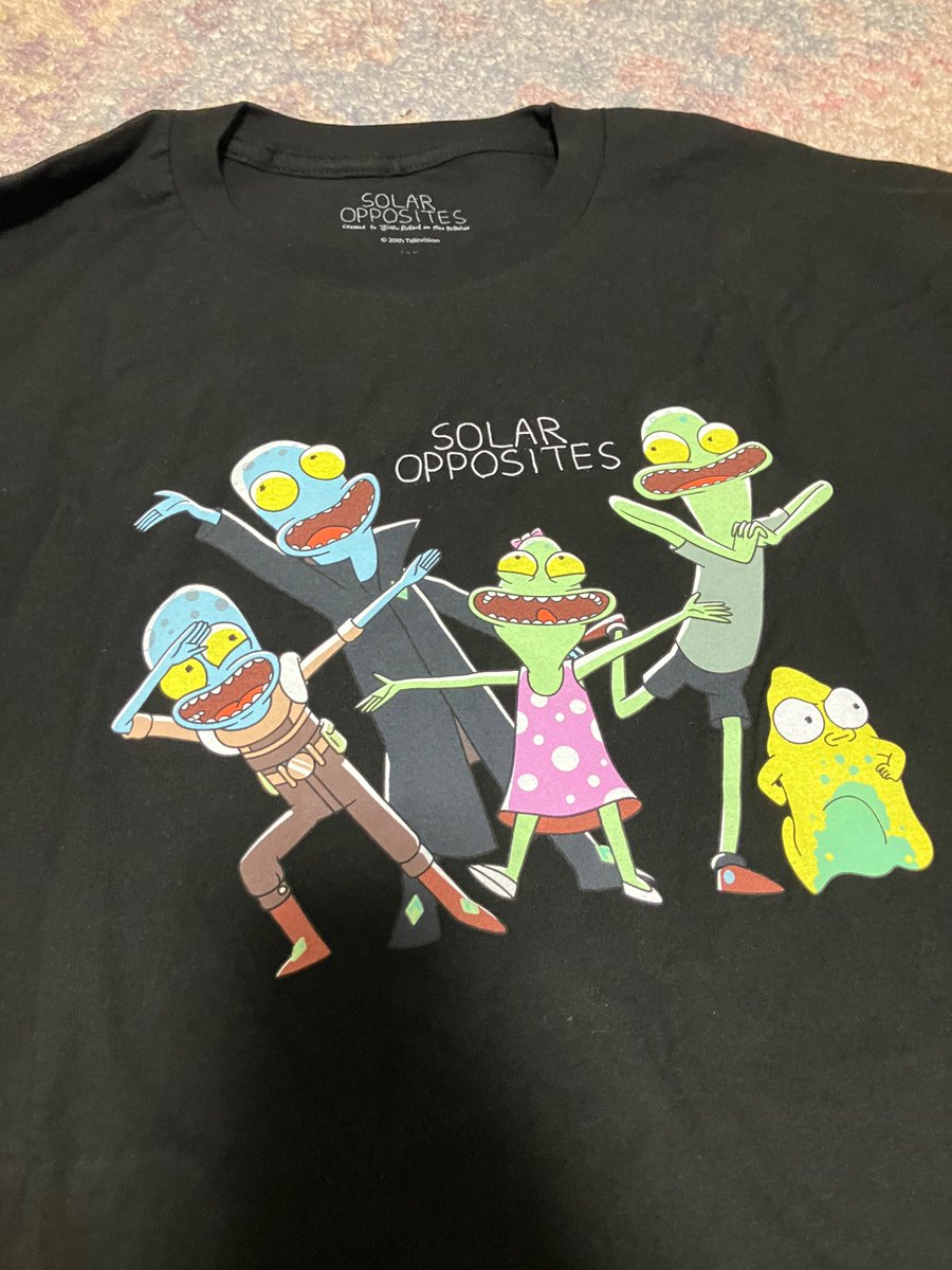 サイファイ・ナード・シャツをプレゼントでもらった