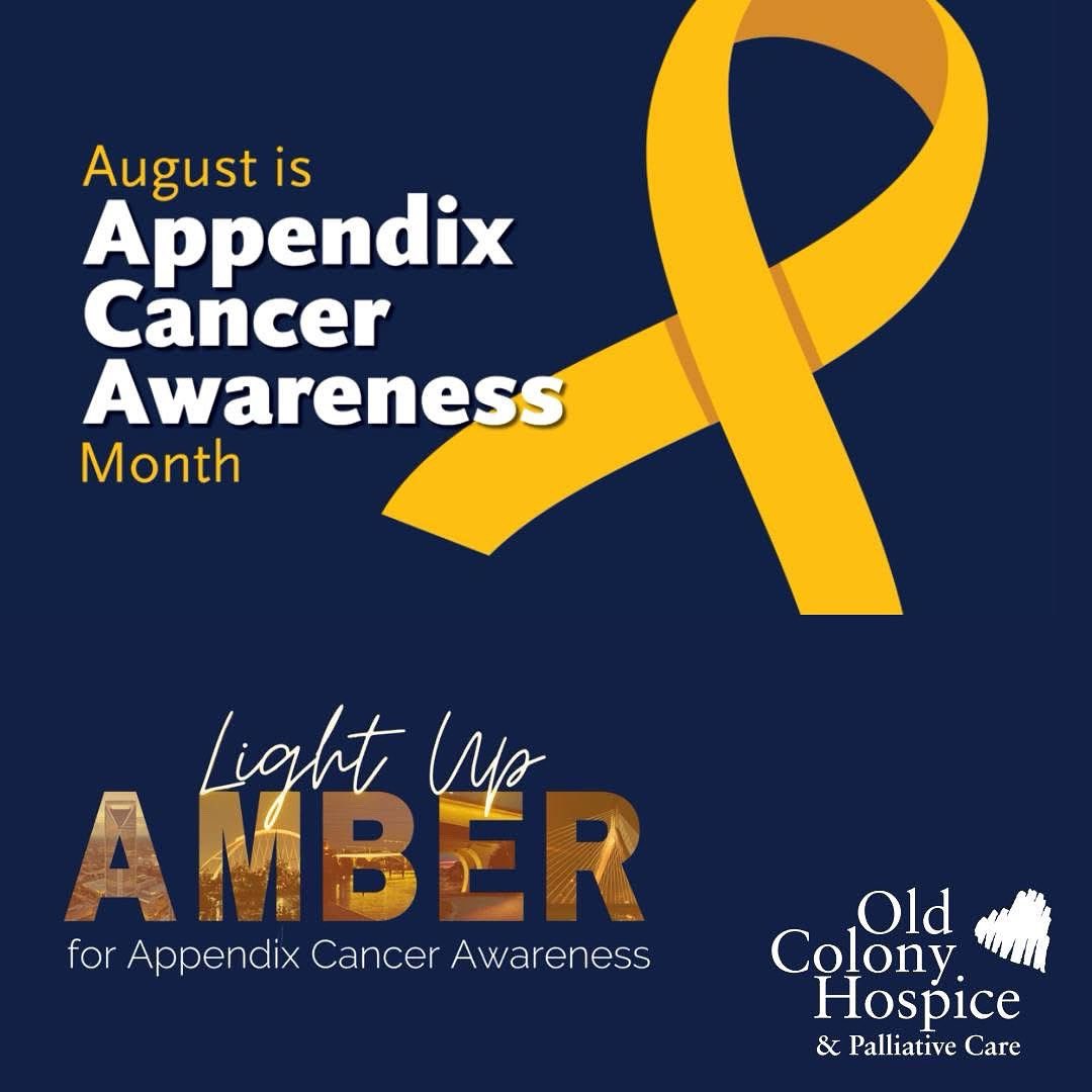 OLDCOLNYHOSPICE's tweet image. August is Appendix Cancer Awareness Month

Appendiceal cancer is a rare disease that affects thousands of people each year, yet awareness remains low.

Learn more at: acpmp.org/event/light-up…

#AppendixCancerAwareness #LightUpAmber #OldColonyHospice