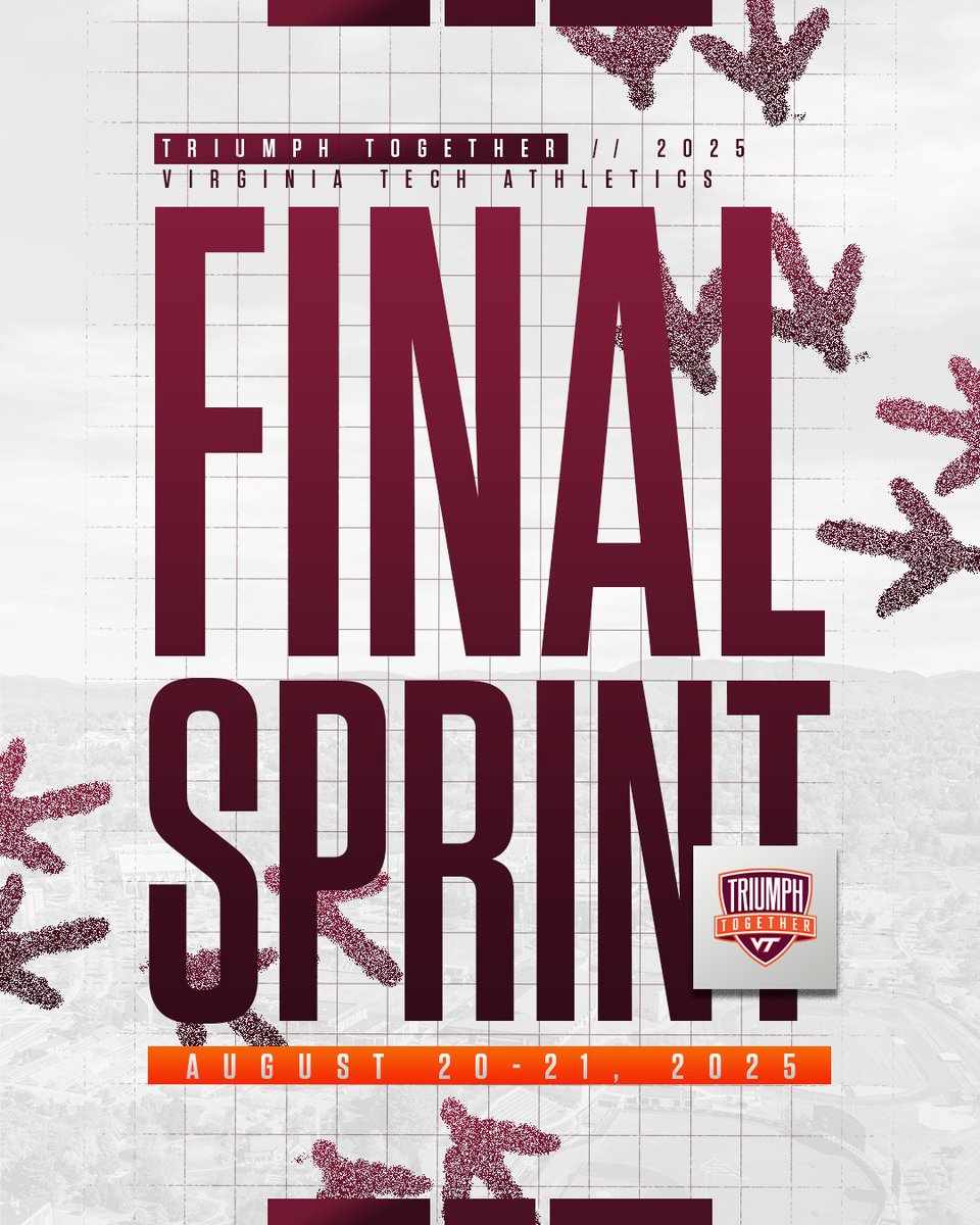 𝐋𝐀𝐒𝐓 𝐇𝐎𝐔𝐑! ⏳

The team with the most gifts during the final hour of Triumph Together unlocks extra funding. Let's close this out strong!

GIVE NOW: give.vt.edu/triumphtogether