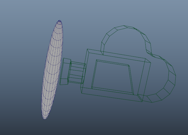Maya以外のソフト開きたくないので
色収差はカメラ前にレンズ代わりのオブジェクト置いて作ってます

色味はarnold imagerで調節しました