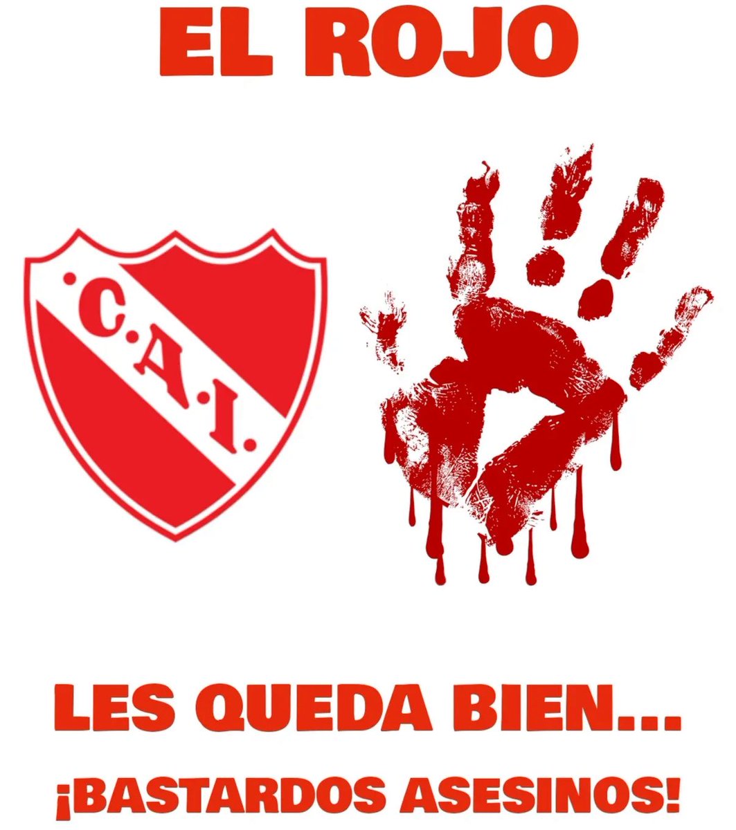 IviiRamirez23's tweet photo. @Independiente ASESINOS!!! https://t.co/I4B60NseMT
