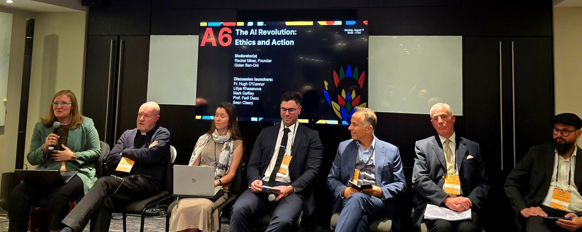 Globethics's tweet photo. 🌍 #Globethics joined #IF20 last week to call for ethical AI, racial justice, and human dignity.
🤖 AI must be not only smart, but just.
✊ Racism must be confronted with ethics & #Ubuntu.
Read more 👉 https://t.co/TR2rhnW2Hj
#G20 #AIethics #UbuntuInAction https://t.co/7P09pfFttI