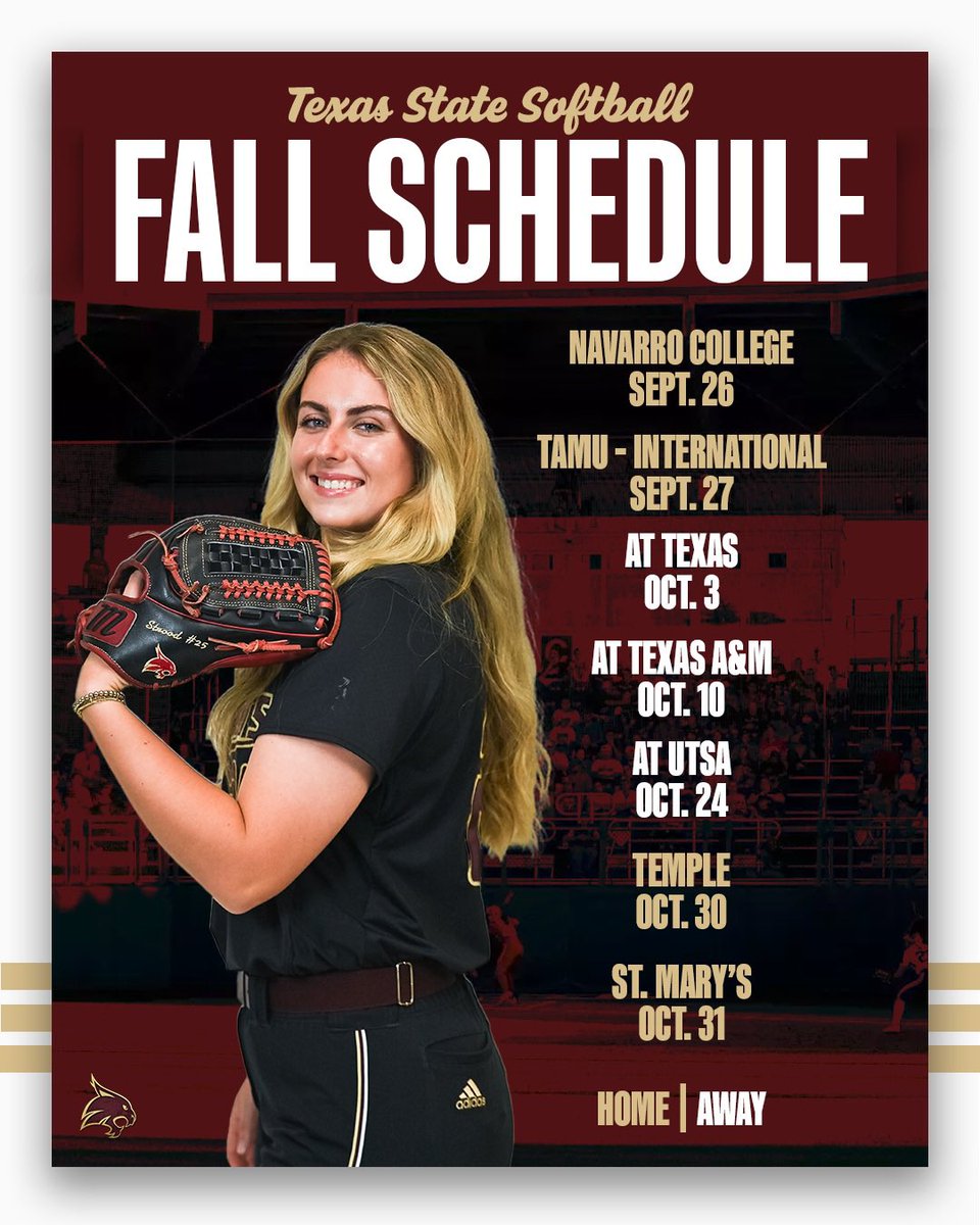 Let’s play some Fall Ball😼

See yall next month for our first game of the fall season ‼️