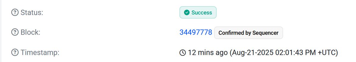 I am testing the new snipe function for TrustBot with $SAGE.

Block 0 😈

But the last transaction in the line🤣 (entry 6.5m)

Still better than yesterday, which landed at block 1.
