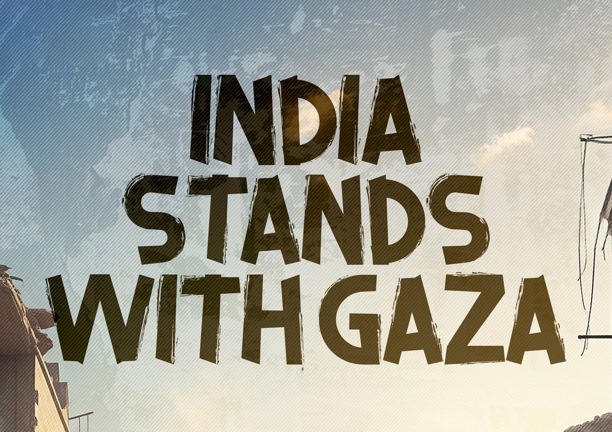 writesalman's tweet photo. India was, is and always will be with Palestine and Gaza.

Few hateful bigoted troll does not represent my country.

#IndiansForGaza
#SaveGazaChildren https://t.co/HvdRffdh4Z