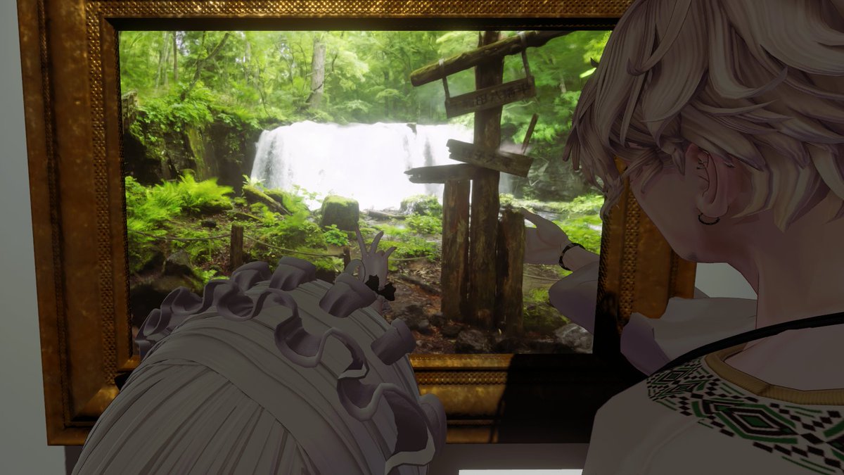 Yamato_jp009's tweet image. ここはVRならではの演出で見ていて面白かった！
#VRChat #Spatialography