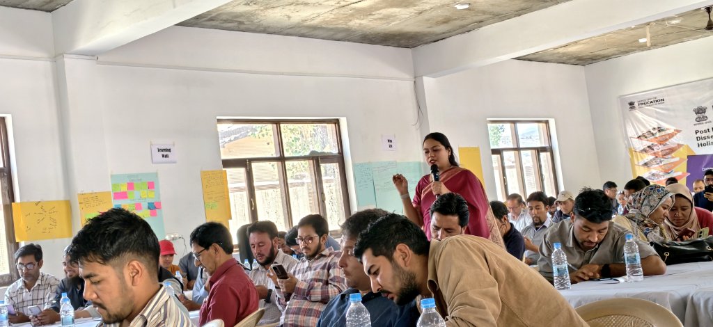 DietKargil's tweet image. DIET Kargil and PARAKH @ncert, collaborated to empower educators #KargilDistrict through a 2-day capacity-building program on #HolisticProgressCard (HPC). 

Today&apos;s  inaugural session was graced by EC Education @LAHDC_Kgl @ZakirHussain078, emphasized the importance of continuous…