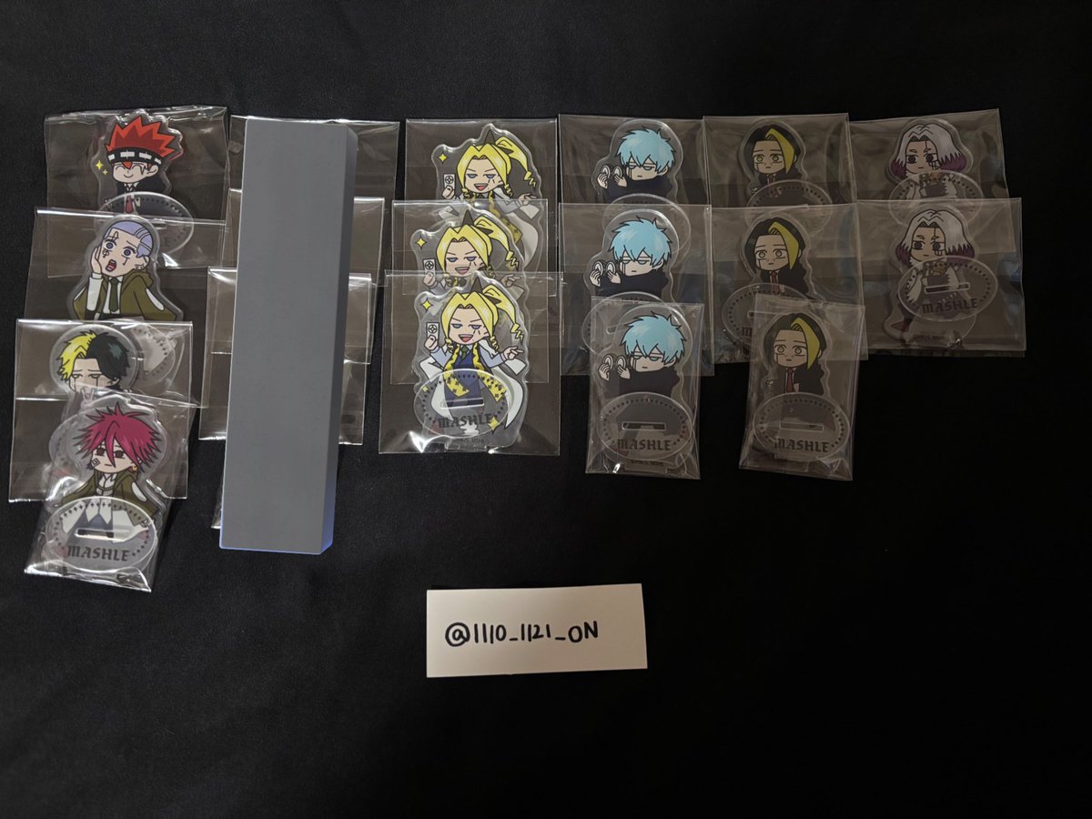 1110_1121_ON's tweet photo. 【マッシュル 交換】
百均　ダイソー　イートゥーン　アクスタ

譲▶️画像1~3
求▶️画像4

郵送希望です(❀ᴗ͈ˬᴗ͈)"
検索からもお声掛けくださいm(_ _)m

※画像4必読 https://t.co/JNI81OnzCL