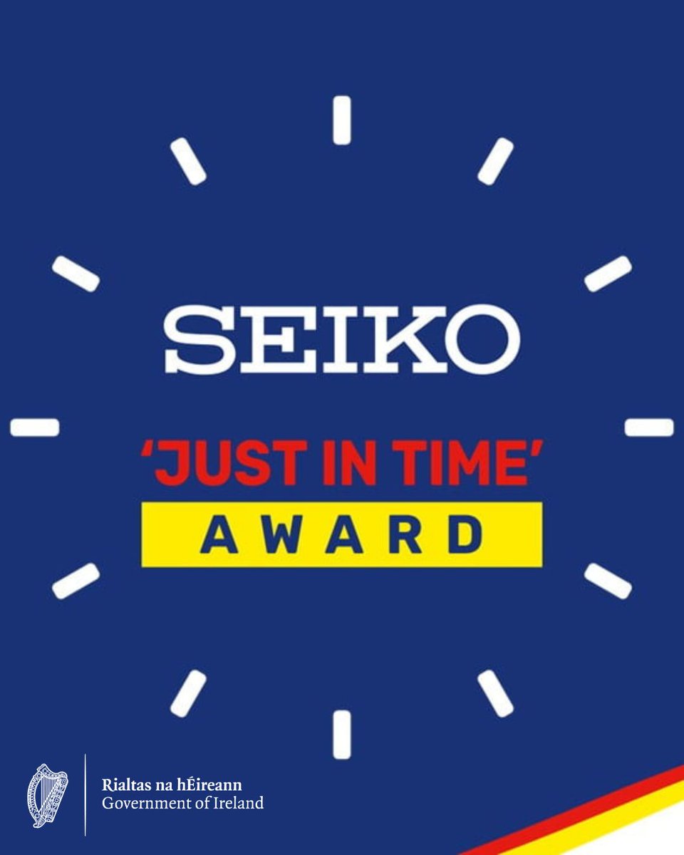 🌊✨ Final Reminders: SEIKO Just In Time Award Nominations ✨🌊

We're getting ready to honour bravery and incredible rescue stories at the 2025 Water Safety Ireland National Awards Ceremony 🏅💙

Know a heroic act that deserves the spotlight? 🛟 Share your story and help us
