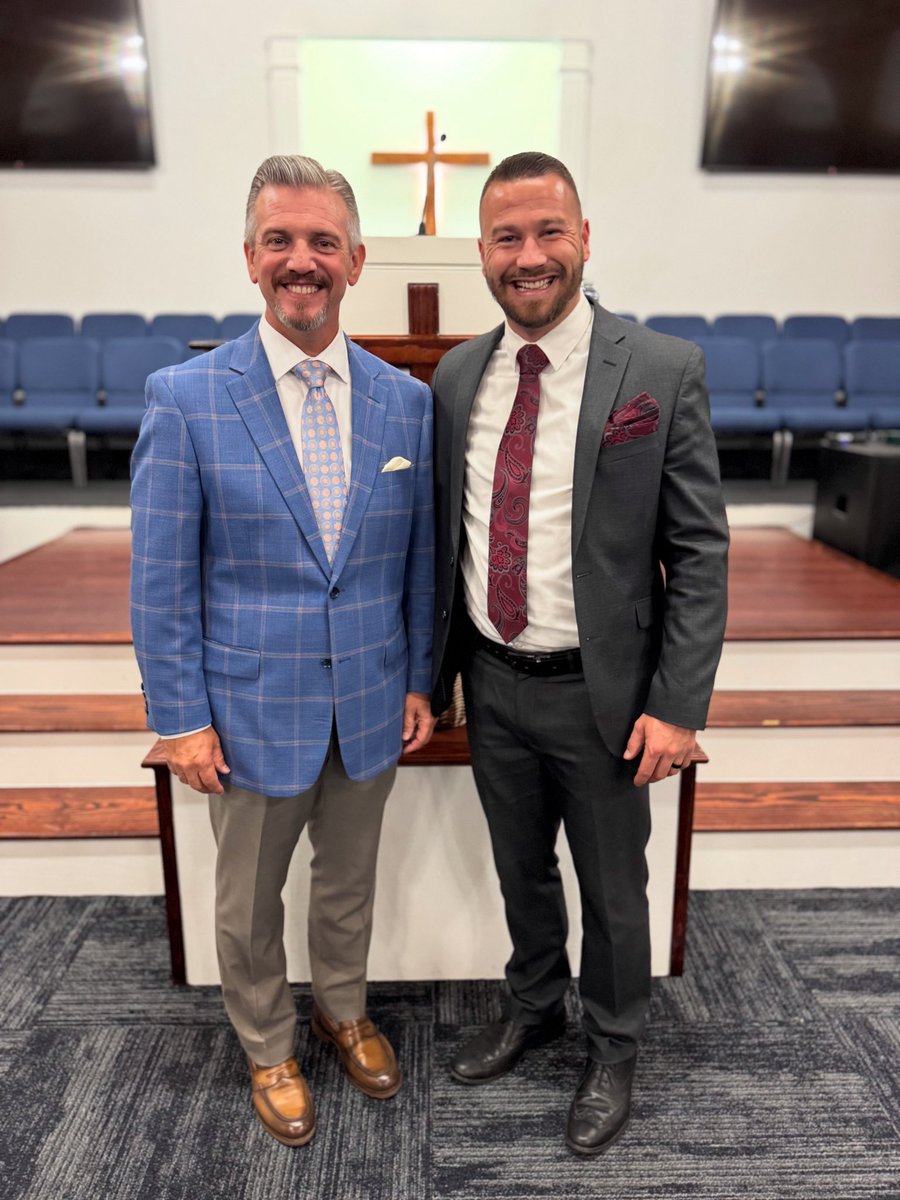 Enjoyed preaching for my friend Philip Johnston at Tabernacle in Salisbury, NC. Great spirit &amp; great service.