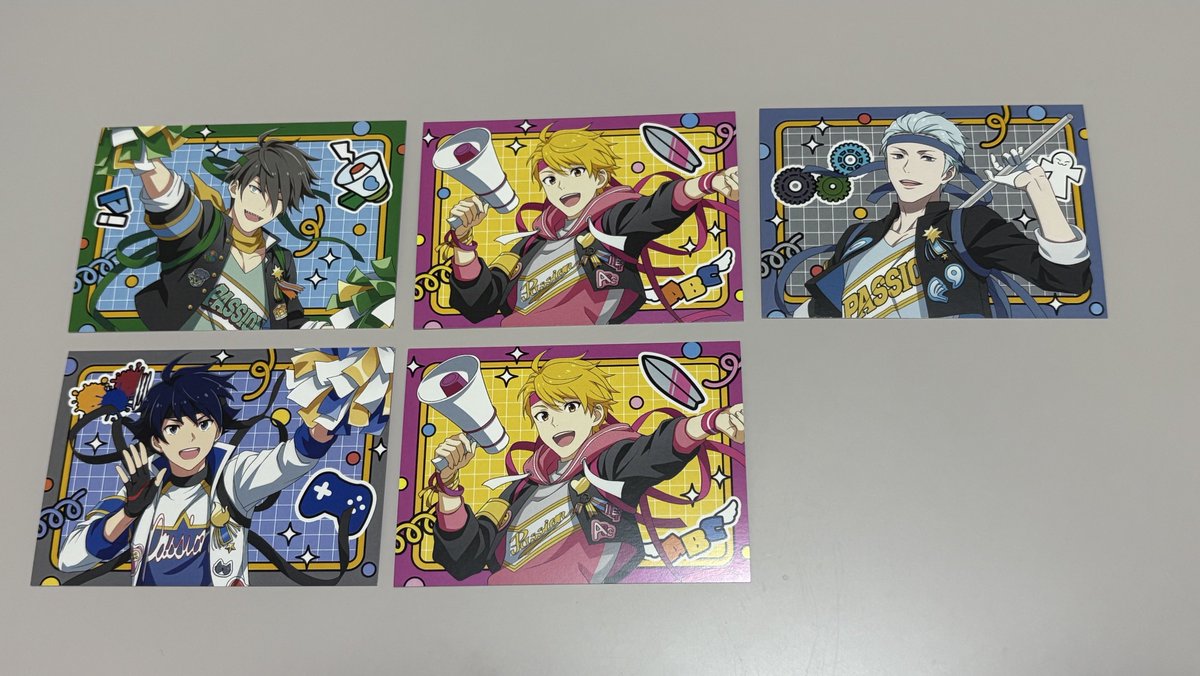 ꒰ 交換 ꒱
アイドルマスターSideM  HMV 事後通販 特典 ミニカード

譲￤タケル 雨彦  英雄  類2
求￤鋭心

郵送交換希望です。
検索からでもお気軽にお声掛けください。