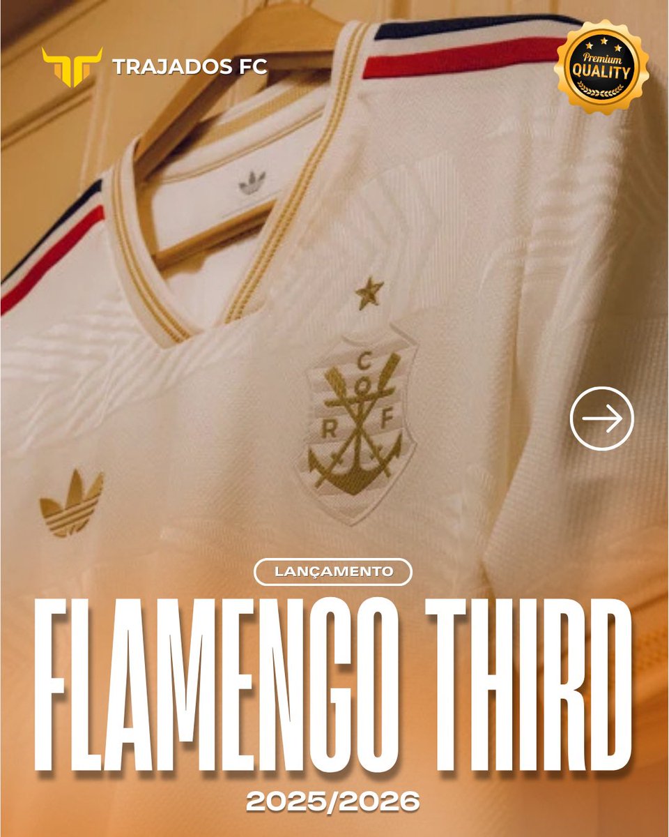 trajadosfc_'s tweet photo. Chegou na Trajados!

Novo manto, mesma paixão! 🖤❤️
A Camisa 3 do Flamengo 2025 Adidas chegou carregando tradição e identidade.
Já disponível na Trajados FC! 👊⚽
.
#flamengo #flamengoatemorrer #mengo #camisadetime #naçãorubronegra #camisadoflamengo #adidasoriginals #trajadosfc https://t.co/o7prKfduAy