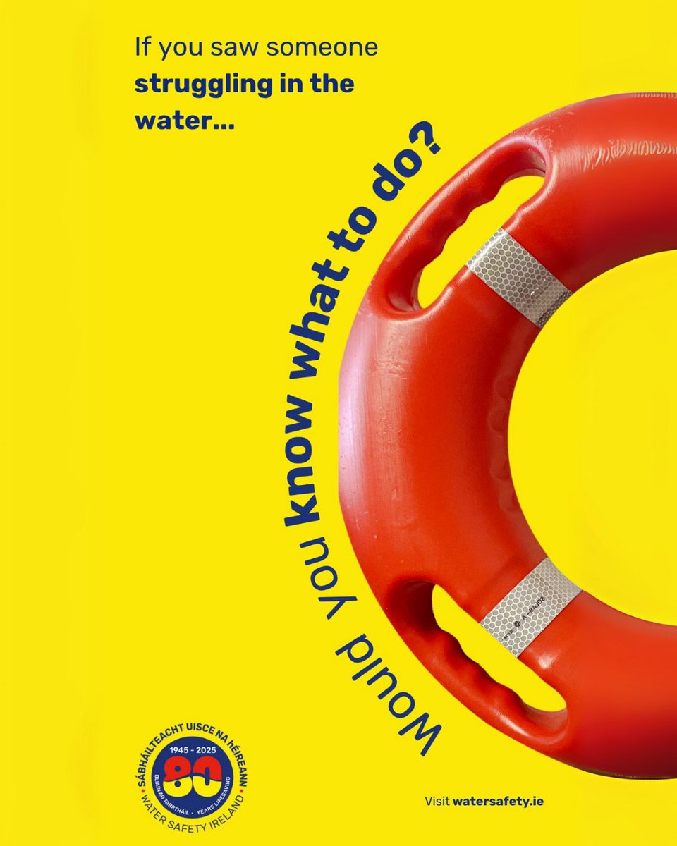 If you think someone is in trouble in the water: 🌊

Stay on land 🏖️ and ask someone to 📞 call 999 or 112 for the coastguard while you are helping.

📣 Shout to reassure and guide them to safety.
🤲 Reach out with a long object,
🛟 Throw a ringbuoy or anything that floats.

Act