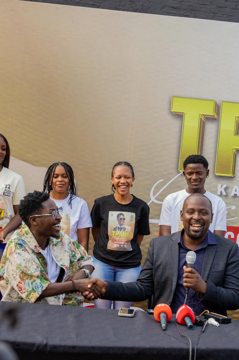 Mc Kacheche Starboy (@mc_kacheche) on Twitter photo Live From Lugogo Kampala , together as one 🤝🤞🫶🏻
We are all here for our brother TPaul and <a href="/tpaul256/">T PAUL 256</a> Must Shine 💯💥 come this Friday 22nd August 🙏🏼
Uganda let’s show love and support to our brother friend #TpaulLiveInConcert 🙏🏼 Live From Lugogo Kampala , together as one 🤝🤞🫶🏻
We are all here for our brother TPaul and <a href="/tpaul256/">T PAUL 256</a> Must Shine 💯💥 come this Friday 22nd August 🙏🏼
Uganda let’s show love and support to our brother friend #TpaulLiveInConcert 🙏🏼