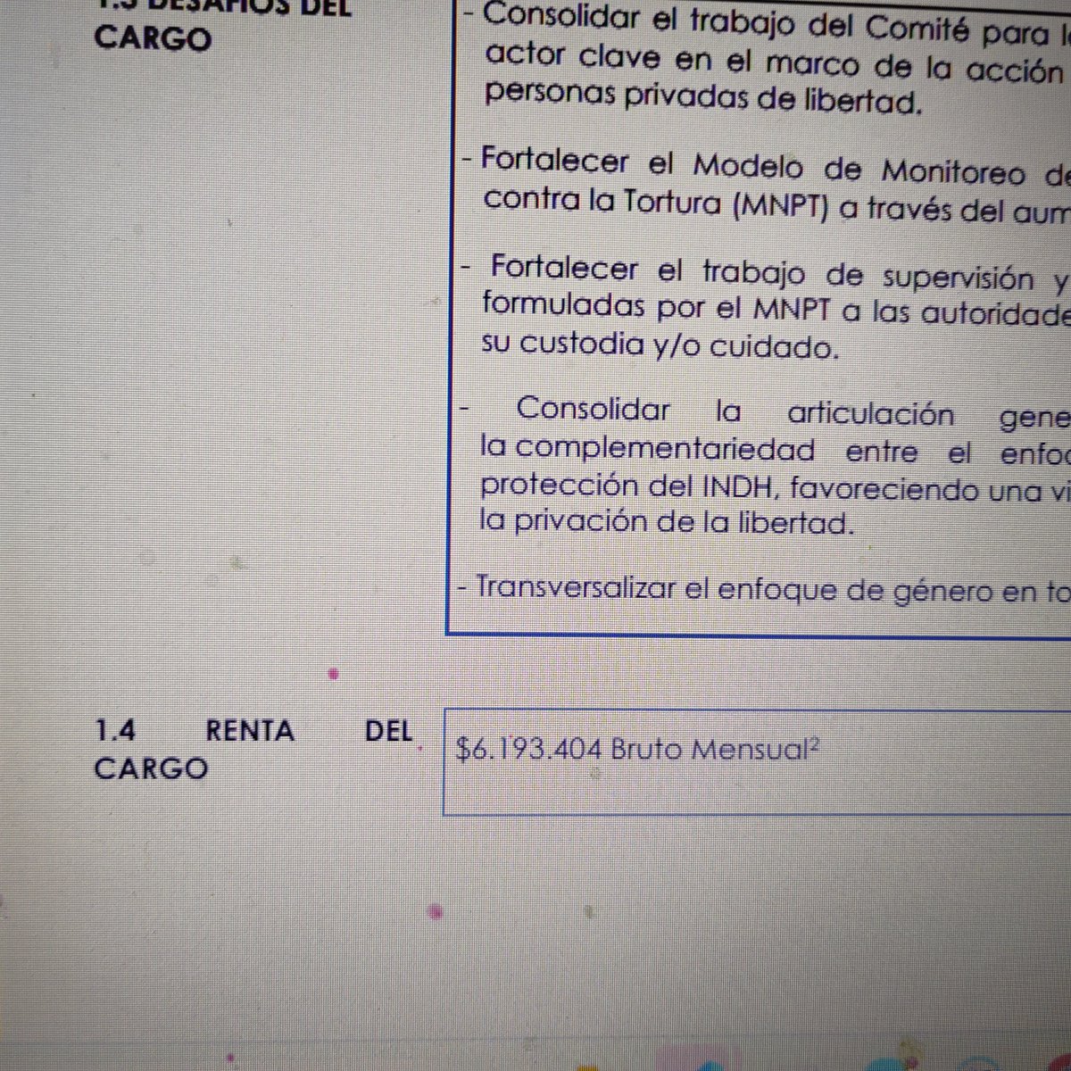 pusherChile's tweet photo. En alta dirección publica se busca Experto en prevención de torturas. Sueldo $6.000.000 , mientras tanto en Quilicura tenemos 80 carabineros https://t.co/dWOuwxZIZl