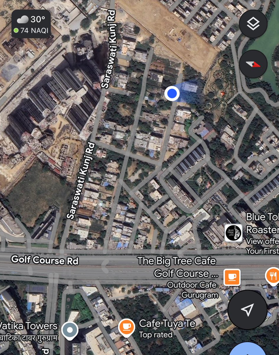 HToshawar's tweet photo. @PMOIndia @cmohry @BJP4Haryana @hryhelpdesk @HaryanaPwd @DC_Gurugram 
Welcome to Gurugram, the ‘Millennium City’ – where roads turn into swimming pools and potholes come with complimentary brick décor 💦🧱 Truly Tier-1 vibes! #PotholePremiere 
:-In Saraswati Kunj https://t.co/7FqX2LyPqe