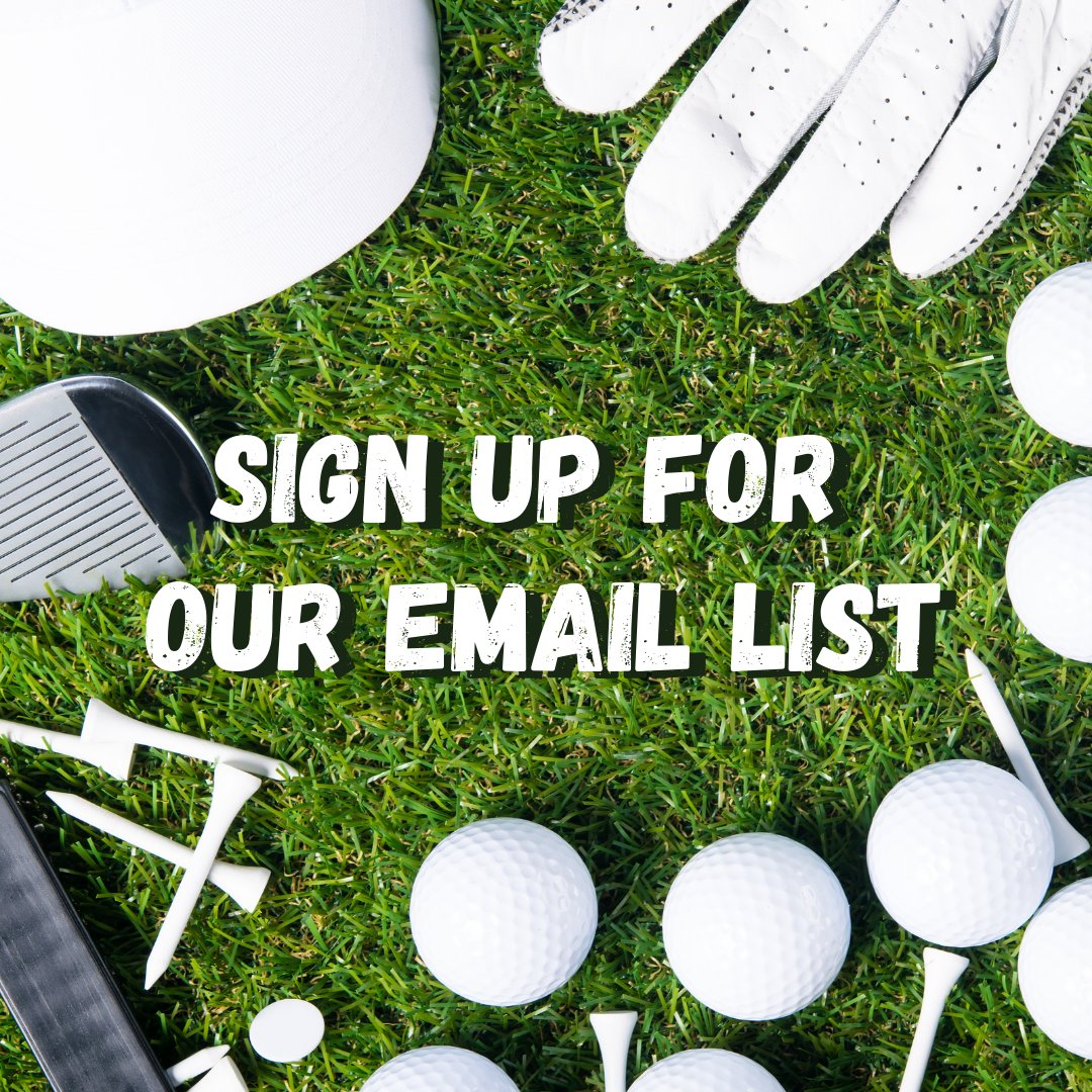 Receive Online Exclusive Deals by Signing Up For Our Email List! >>> hiawathalinks.com/mailing-list-s… 
⛳ Exclusive coupons
⛳ Discounts
⛳ Upcoming special events
⛳ Tee Time Specials