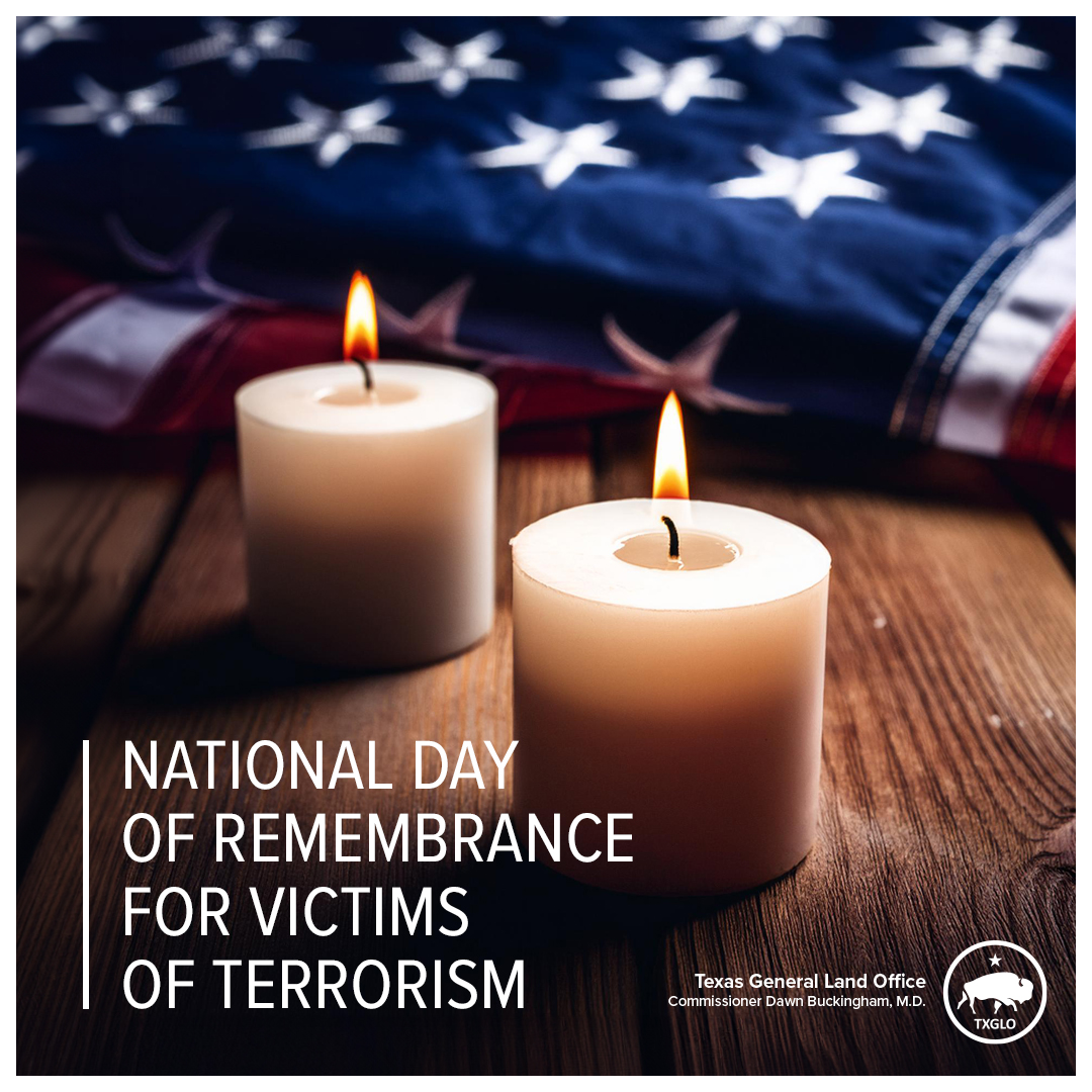 Today is the International Day of Remembrance and Tribute to the Victims of Terrorism.

Our hearts go out to all of the victims and survivors of terrorist attacks, and the families who have been impacted by these heinous acts.

The GLO remembers and honors all the lives lost to