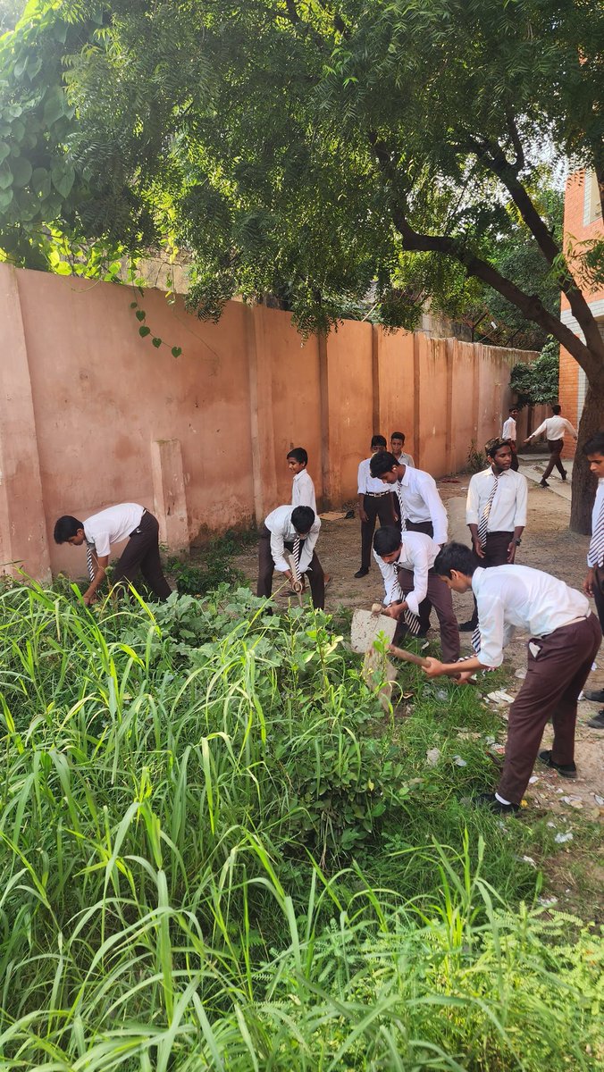 rsbv1002198's tweet photo. "From clutter to cleanliness ✨💪
 #Shramdaan shows the power of teamwork &amp; dedication 🌱🙌
#SwachhBharat #CommunityService"
@gupta_rekha
@ashishsood_bjp 
@Dir_Education 
@RenuGupta_2906 https://t.co/tBejfxLg27