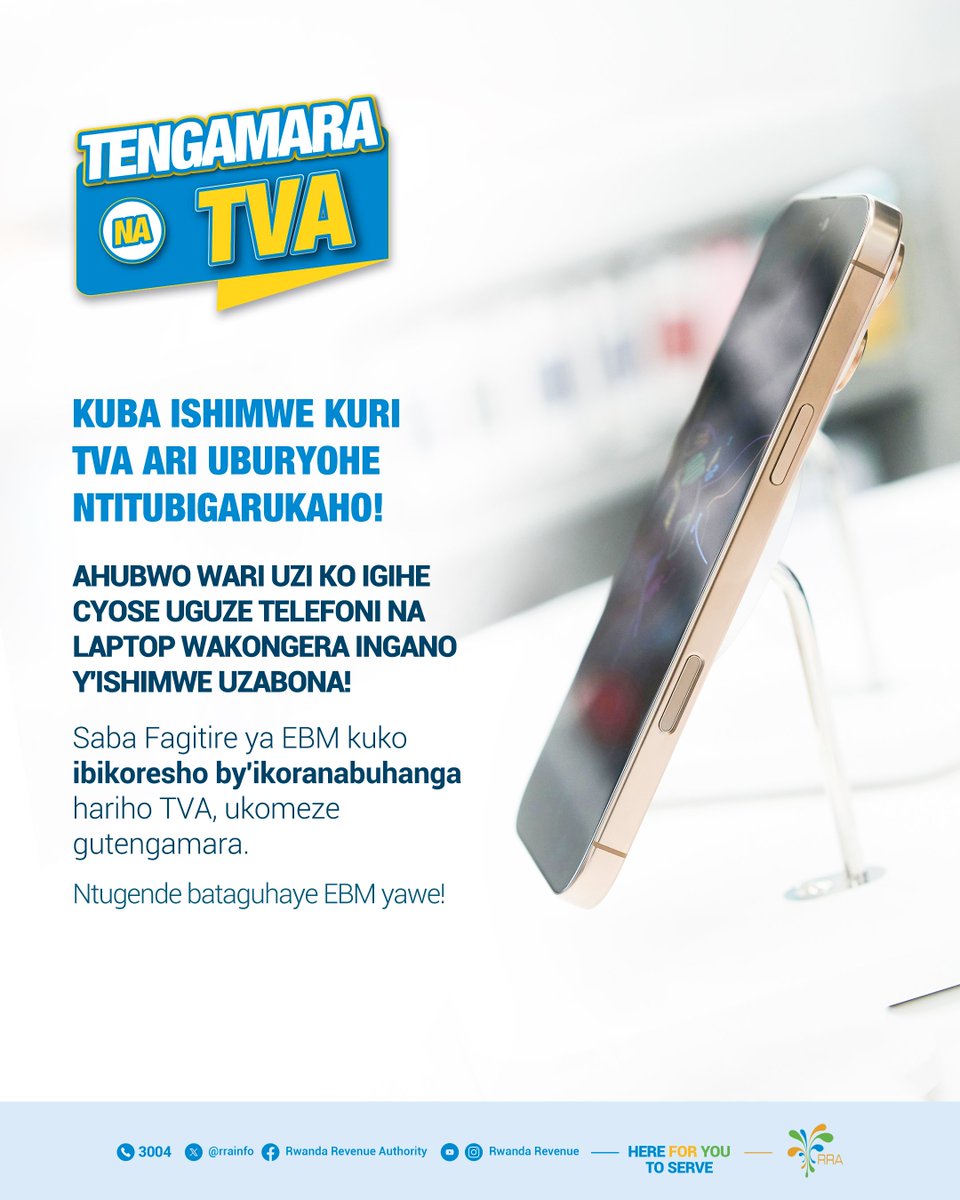 Rwanda Revenue Authority (RRA) tweet media