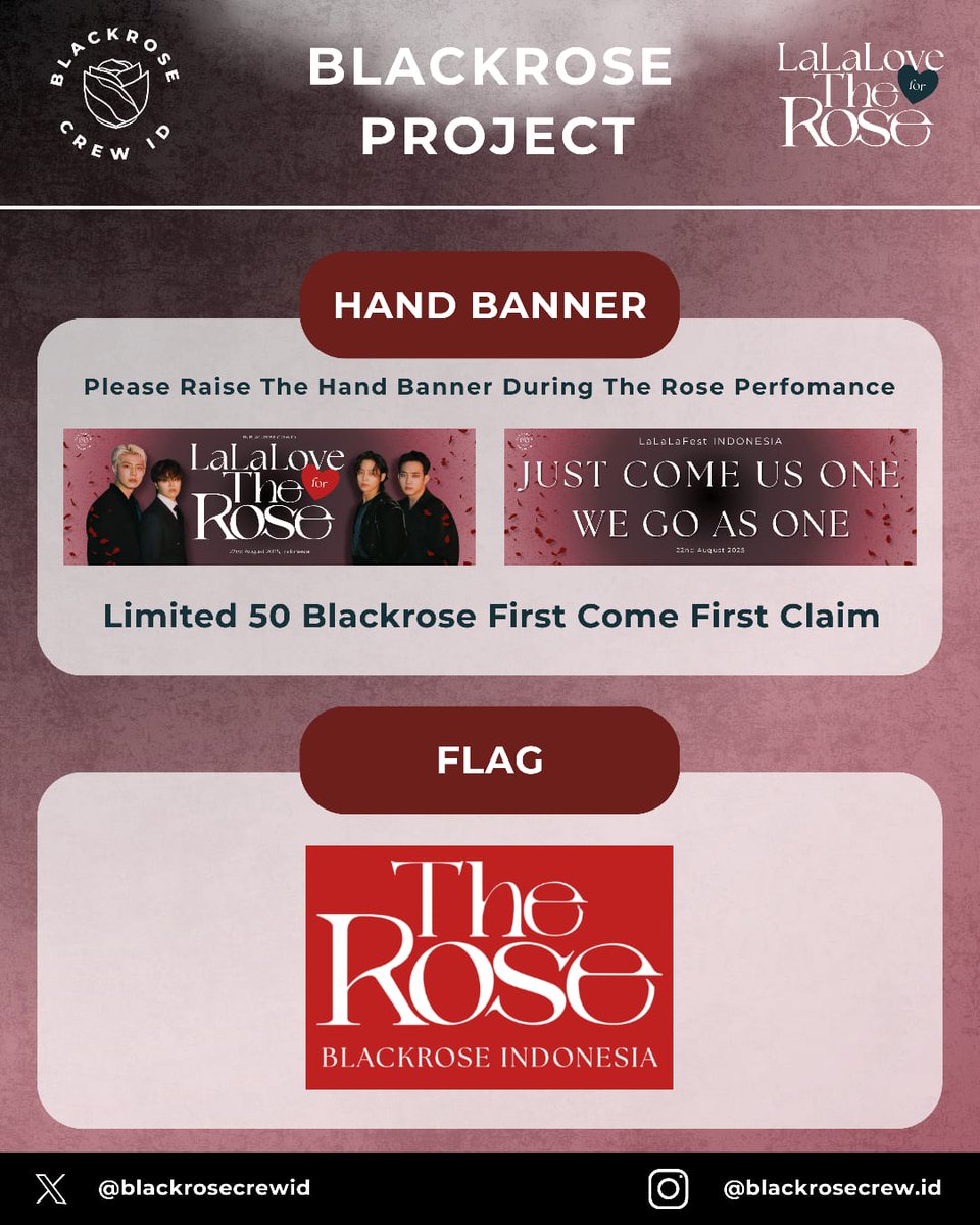 D-1 before show day!! 
Our project revealed ✨
We'll inform you Tomorrow When and Where our team will distributes the Handbanners

If you want to take photo with our Flag, don't hesitate to greet our team

Let’s bring out our energy at the venue 🔥🔥