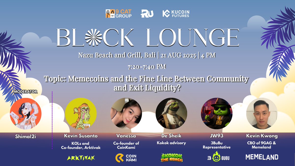 JUW93's tweet photo. Grateful to be part of the panel 🎤✨ Amazing vibes, inspiring discussions 💡, and a fantastic environment 🌴🌊

@block_lounge
@Three_BuBu @Shimal2i_eth https://t.co/Nk83QPDrHK