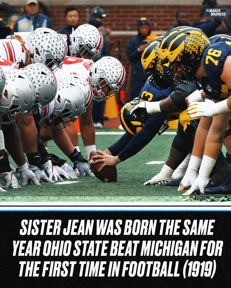 On Sister Jean’s 106th birthday, let’s look back at some historic dates and events that she’s lived through 🤩