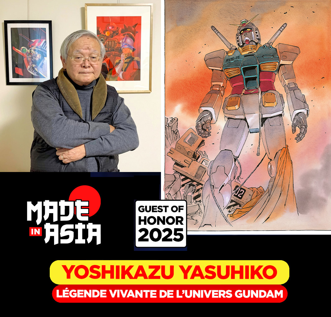 catsuka's tweet image. Yoshikazu Yasuhiko (Gundam, Arion, Venus Wars...) will be the guest of honor at Made in Asia festival (Belgium) in October.
madeinasia.be/fr/yoshikazu-y…