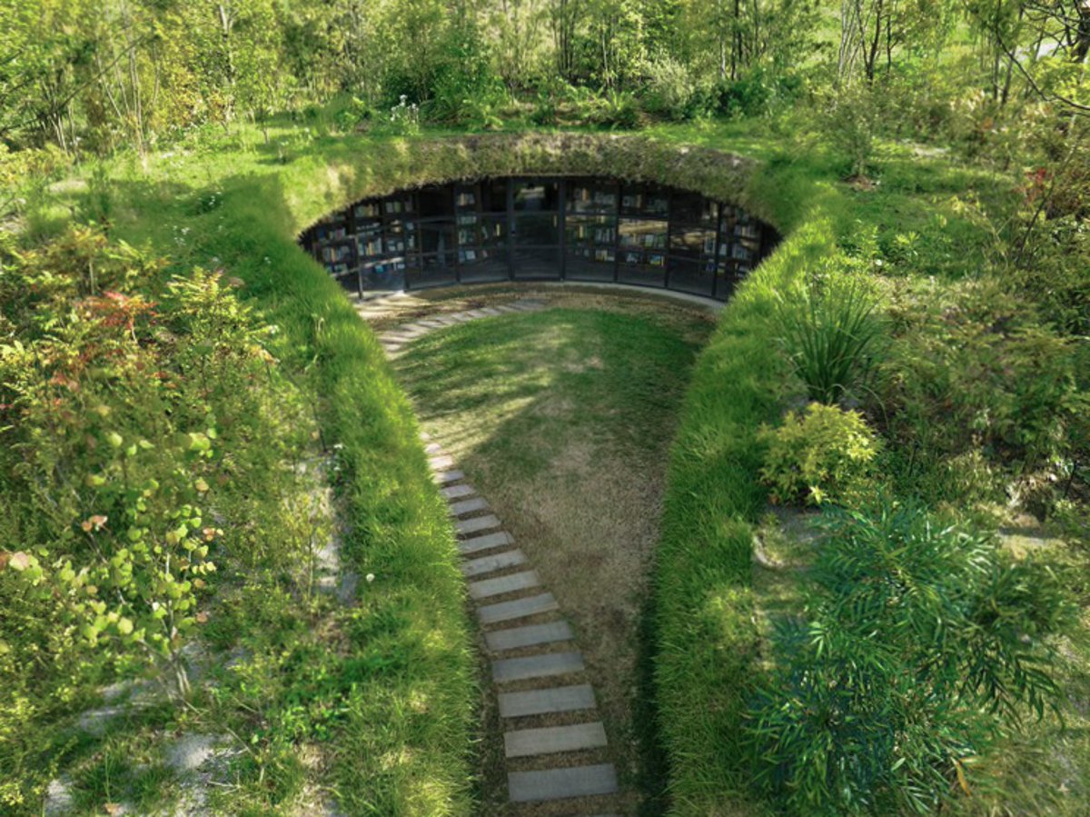 This underground library in Japan is a thing of beauty