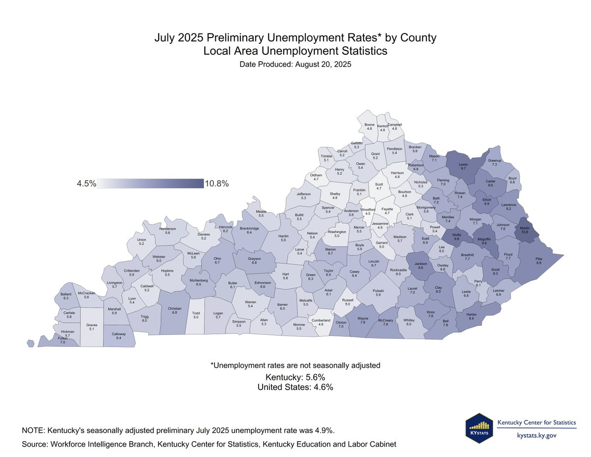 KY Center for Statistics tweet media