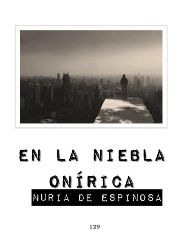 De nuevo feliz y agradecida con la publicación de mi relato," La niebla onírica" en la nueva #Antología de el <a href="/narratorioblog/">EL NARRATORIO ok</a> , muchas gracias por este regalazo. No os perdáis todos los relatos que contiene que son estupendos.