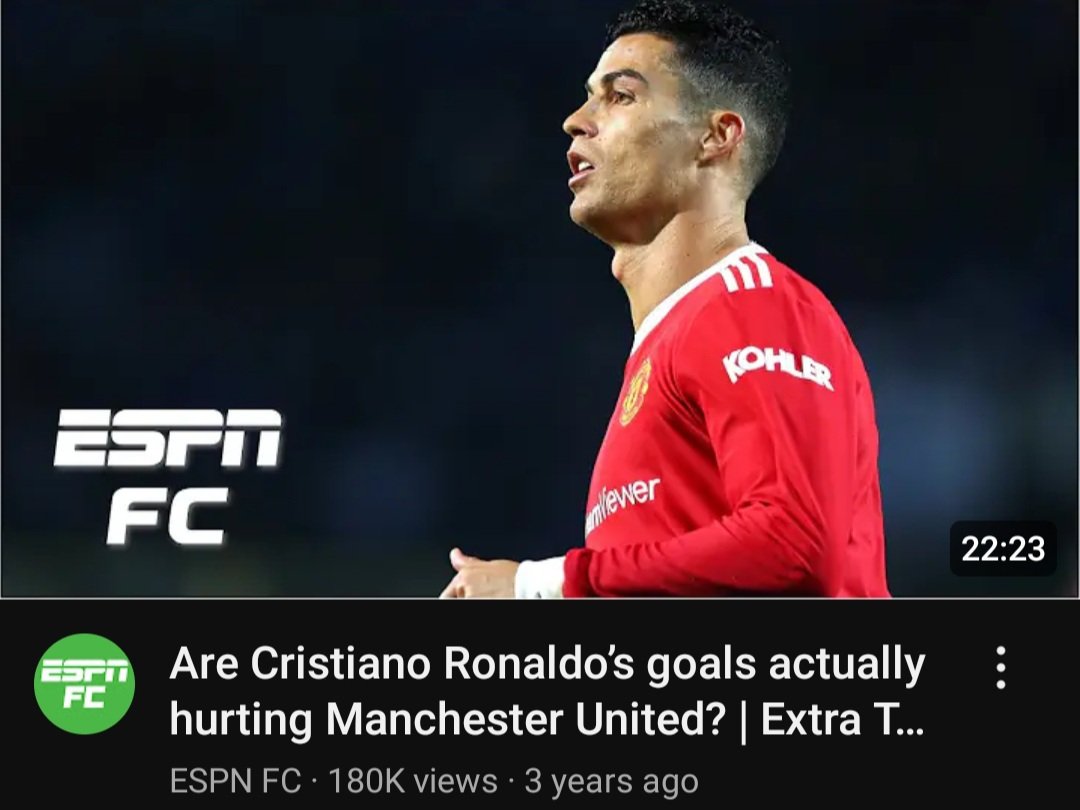This has to be the dumbest take I’ve ever seen.. and United fans really fell for it