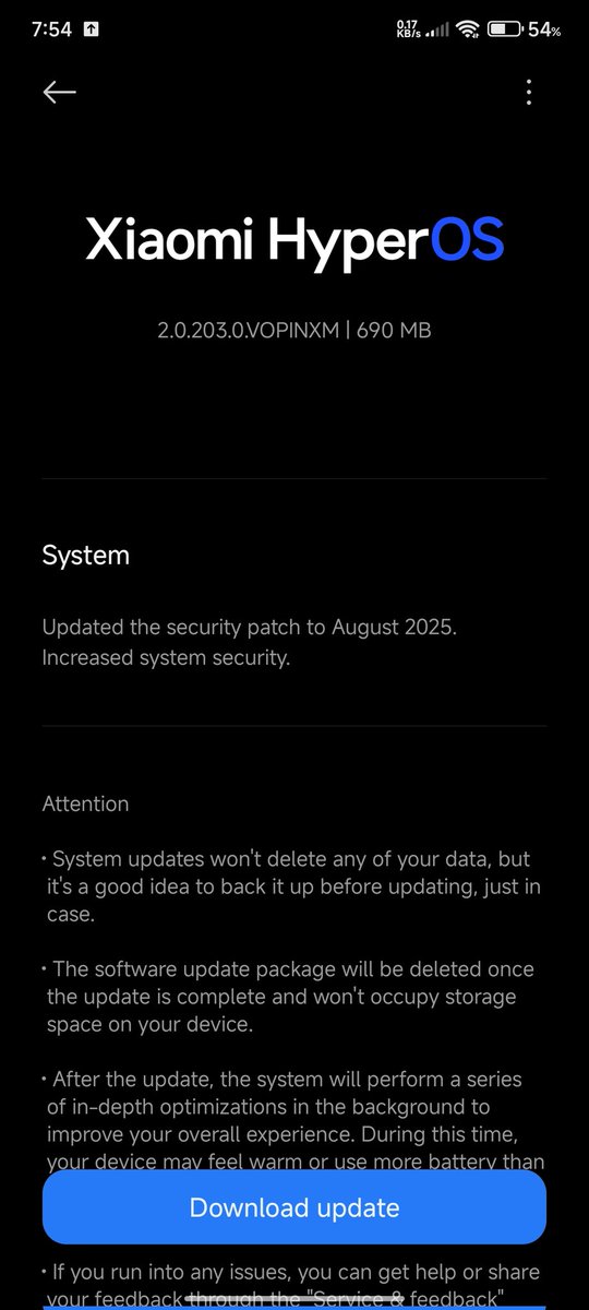 snsrkrgmailcom's tweet photo. Hyper Os 2.0.203.0.VOPINXM released for Redmi Note 14 Pro+ for pilot testers 

#HyperOS #Xiaomi #REDMI https://t.co/viNCiDE2OG