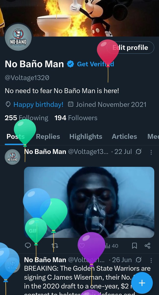 Voltage1320's tweet photo. Before I start this No Baño rant @elonmusk my Twitter is broken.
Anyways guys im celebrating 20 years of No Baño! I just want to thank @ItsShake4ndbake and @DUALIPA for being a great supporting cast of friends. Remember you can smoke lean and drink weed, but please don't go pee https://t.co/H9THmdrdLE