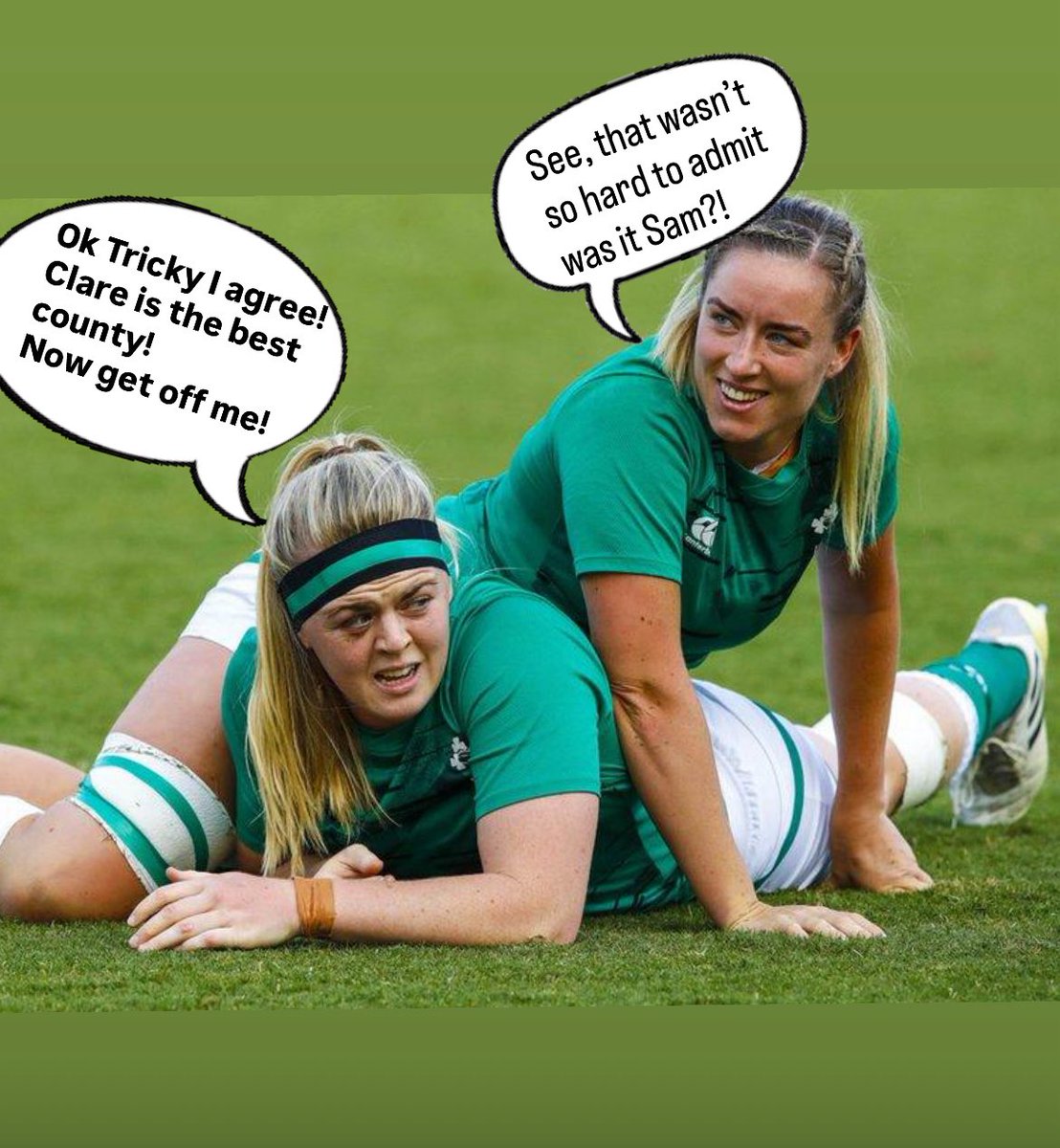 Intensive Clare Podcast (@intensive_clare) on Twitter photo This week on the pod:
•The <a href="/ClareLeague/">Clare District Soccer League</a> is back soon. We preview the new season
•Reviews & Previews from the <a href="/GaaClare/">Clare Gaa</a> hurling & football championships
•Fergal O’Brien from <a href="/ClareCamogie/">OfficialClareCamogie</a> joins us
•The <a href="/IrishRugby/">Irish Rugby</a> captain <a href="/edelmc35/">Edel McMahon</a> talks World Cup
open.spotify.com/episode/0PCrzQ… This week on the pod:
•The <a href="/ClareLeague/">Clare District Soccer League</a> is back soon. We preview the new season
•Reviews & Previews from the <a href="/GaaClare/">Clare Gaa</a> hurling & football championships
•Fergal O’Brien from <a href="/ClareCamogie/">OfficialClareCamogie</a> joins us
•The <a href="/IrishRugby/">Irish Rugby</a> captain <a href="/edelmc35/">Edel McMahon</a> talks World Cup
open.spotify.com/episode/0PCrzQ…