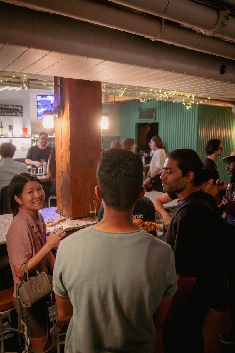 bentlegen's tweet image. Was great to see so many new folks at Tuesday's @devtoolsTO
This time we had devs + founders from @cursor_ai @calcom @github @microsoft @Snowflake @SST_dev @vltpkg @DevCycleHQ @rootlyhq openstyle.ai + more I didn't get a chance to talk to